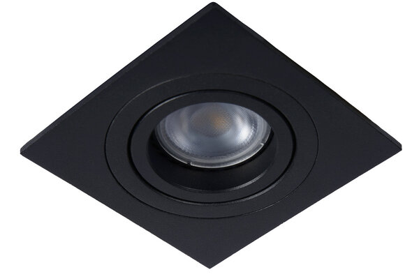 Lucide TUBE - Inbouwspot - 1xGU10 (MR16) - Zwart