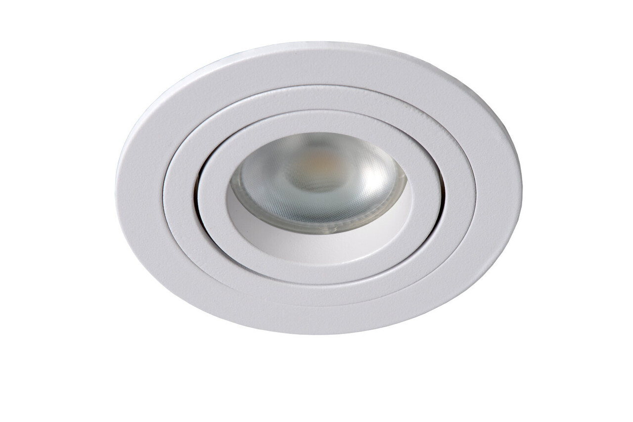 Lucide TUBE - Inbouwspot - Ø 9,2 cm - 1xGU10 (MR16) - Wit Lucide TUBE - Inbouwspot - Ø 9,2 cm - 1xGU10 (MR16) - Wit