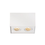Lucide TUBE - Plafondspot - 2xGU10 (MR16) - Wit Lucide TUBE - Plafondspot - 2xGU10 (MR16) - Wit