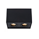 Lucide TUBE - Plafondspot - 2xGU10 (MR16) - Zwart Lucide TUBE - Plafondspot - 2xGU10 (MR16) - Zwart