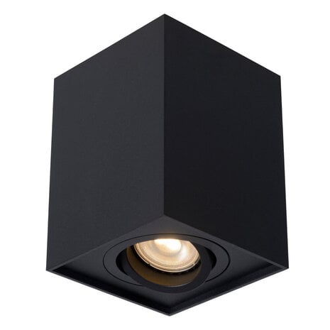 Lucide TUBE - Plafondspot - 1xGU10 (MR16) - Zwart Lucide TUBE - Plafondspot - 1xGU10 (MR16) - Zwart