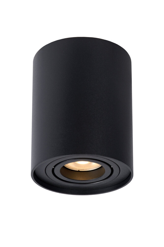 Lucide TUBE - Plafondspot - Ø 9,6 cm - 1xGU10 (MR16) - Zwart Lucide TUBE - Plafondspot - Ø 9,6 cm - 1xGU10 (MR16) - Zwart