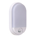Lucide HUPS IR - Wandlamp Binnen/Buiten - LED - 1x10W 3000K - IP54 - Beweging & dag/nacht sensor - Wit Lucide HUPS IR - Wandlamp Binnen/Buiten - LED - 1x10W 3000K - IP54 - Beweging & dag/nacht sensor - Wit