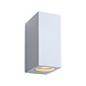 Lucide ZORA-LED - Wandspot / Wandlamp Binnen/Buiten - LED Dimb. - GU10 (MR16) - 2x5W 3000K - IP44 - Wit Lucide ZORA-LED - Wandspot / Wandlamp Binnen/Buiten - LED Dimb. - GU10 (MR16) - 2x5W 3000K - IP44 - Wit