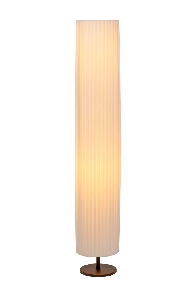 Lucide FOLD - Vloerlamp - Ø 20 cm - 2xE27 - Wit Lucide FOLD - Vloerlamp - Ø 20 cm - 2xE27 - Wit