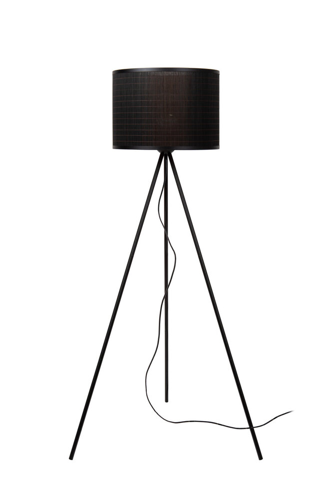 Lucide TAGALOG - Vloerlamp - Ø 55 cm - 1xE27 - Zwart Lucide TAGALOG - Vloerlamp - Ø 55 cm - 1xE27 - Zwart