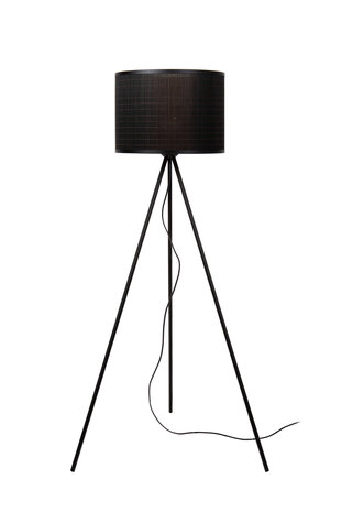 Lucide TAGALOG - Vloerlamp - Ø 55 cm - 1xE27 - Zwart Lucide TAGALOG - Vloerlamp - Ø 55 cm - 1xE27 - Zwart