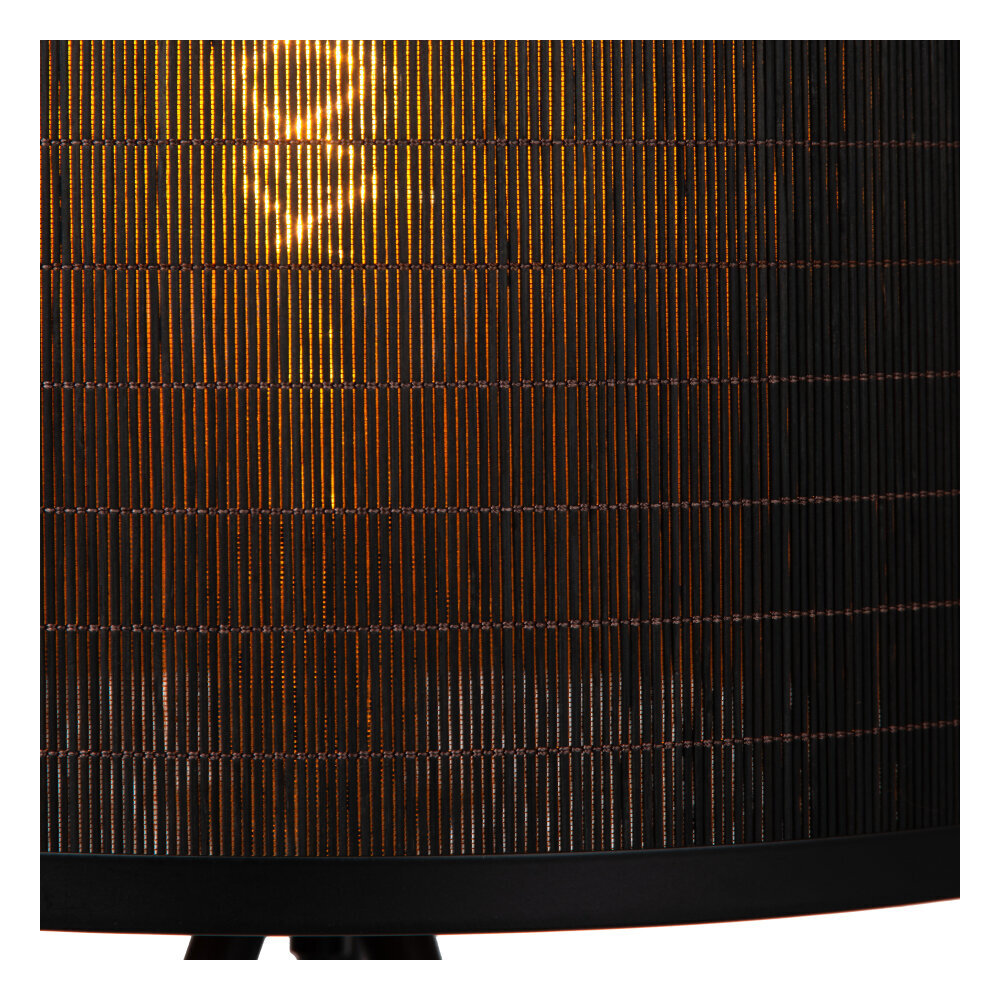 Lucide TAGALOG - Vloerlamp - Ø 55 cm - 1xE27 - Zwart Lucide TAGALOG - Vloerlamp - Ø 55 cm - 1xE27 - Zwart