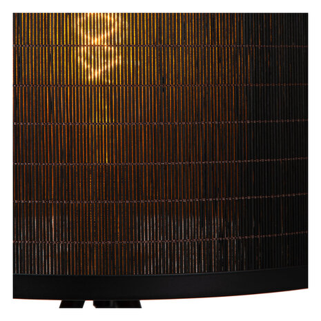 Lucide TAGALOG - Vloerlamp - Ø 55 cm - 1xE27 - Zwart Lucide TAGALOG - Vloerlamp - Ø 55 cm - 1xE27 - Zwart
