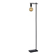 Lucide LEANNE - Vloerlamp - 1xE27 - Zwart
