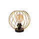 Lucide DANZA - Tafellamp - Ø 25 cm - 1xE27 - Mat Goud / Messing Lucide DANZA - Tafellamp - Ø 25 cm - 1xE27 - Mat Goud / Messing