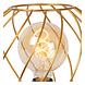 Lucide DANZA - Tafellamp - Ø 25 cm - 1xE27 - Mat Goud / Messing Lucide DANZA - Tafellamp - Ø 25 cm - 1xE27 - Mat Goud / Messing