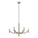 Lucide WELLINGTON - Hanglamp - Ø 60 cm - LED Dimb. - G9 - 2700K - Taupe - Vibes Lucide WELLINGTON - Hanglamp - Ø 60 cm - LED Dimb. - G9 - 2700K - Taupe - Vibes