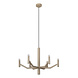 Lucide WELLINGTON - Hanglamp - Ø 60 cm - LED Dimb. - G9 - 2700K - Taupe - Vibes Lucide WELLINGTON - Hanglamp - Ø 60 cm - LED Dimb. - G9 - 2700K - Taupe - Vibes