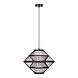 Lucide PASQUINO - Hanglamp - Ø 40 cm - 1xE27 - Zwart - Essential