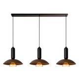 Lucide GRANTHAM - Hanglamp - 3xE27 - Koffie - Essential