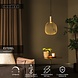 Lucide ESTEREL - Hanglamp - Ø 25 cm - 1xGU10 (MR11) - Taupe - Essential