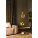 Lucide ESTEREL - Hanglamp - Ø 25 cm - 1xGU10 (MR11) - Taupe - Essential
