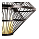 Lucide PASQUINO - Hanglamp - Ø 60 cm - 1xE27 - Zwart - Essential Lucide PASQUINO - Hanglamp - Ø 60 cm - 1xE27 - Zwart - Essential