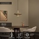 Lucide BRUNO - Hanglamp - Ø 38 cm - 1xE27 - Taupe - Essential Lucide BRUNO - Hanglamp - Ø 38 cm - 1xE27 - Taupe - Essential