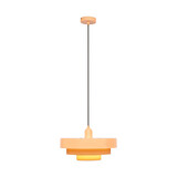 Lucide RUNA - Hanglamp - Ø 35 cm - 1xE27 - Roze - Essential