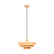 Lucide RUNA - Hanglamp - Ø 35 cm - 1xE27 - Roze - Essential