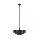 Lucide RUNA - Hanglamp - Ø 35 cm - 1xE27 - Groen - Essential