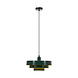 Lucide RUNA - Hanglamp - Ø 35 cm - 1xE27 - Groen - Essential Lucide RUNA - Hanglamp - Ø 35 cm - 1xE27 - Groen - Essential