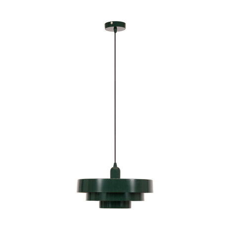 Lucide RUNA - Hanglamp - Ø 35 cm - 1xE27 - Groen - Essential Lucide RUNA - Hanglamp - Ø 35 cm - 1xE27 - Groen - Essential