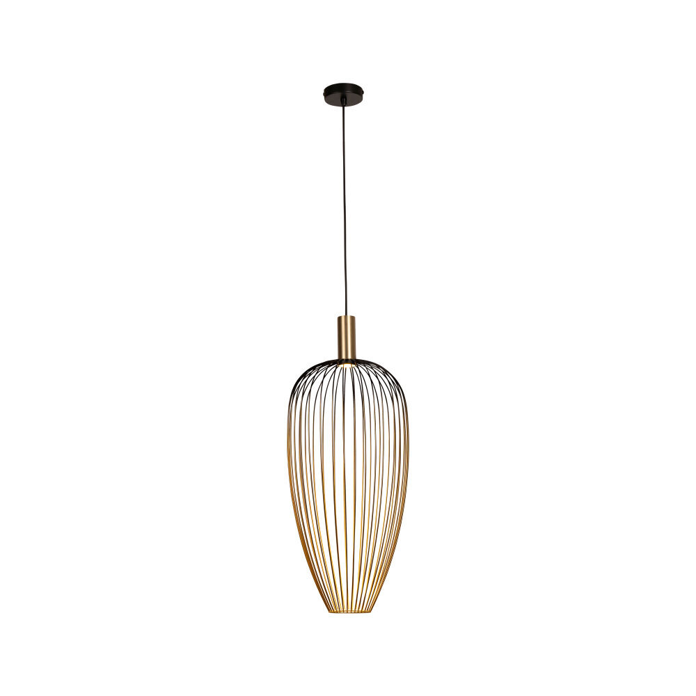 Lucide AURELIE - Hanglamp - Ø 30 cm - 1xGU10 (MR11) - Goud - Vibes