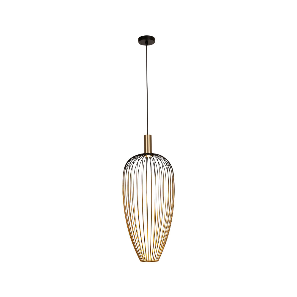 Lucide AURELIE - Hanglamp - Ø 30 cm - 1xGU10 (MR11) - Goud - Vibes