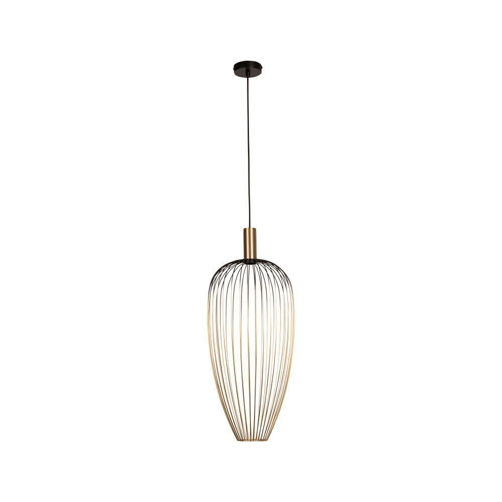 Lucide AURELIE - Hanglamp - Ø 30 cm - 1xGU10 (MR11) - Goud - Vibes