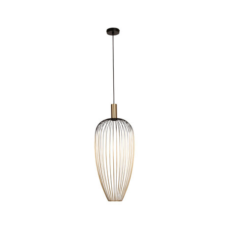 Lucide AURELIE - Hanglamp - Ø 30 cm - 1xGU10 (MR11) - Goud - Vibes