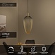 Lucide AURELIE - Hanglamp - Ø 30 cm - 1xGU10 (MR11) - Goud - Vibes