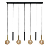 Lucide JOSIANE - Hanglamp - 4xG9 - Zwart - Vibes Lucide JOSIANE - Hanglamp - 4xG9 - Zwart - Vibes