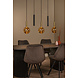 Lucide JOSIANE - Hanglamp - 3xG9 - Zwart - Vibes Lucide JOSIANE - Hanglamp - 3xG9 - Zwart - Vibes