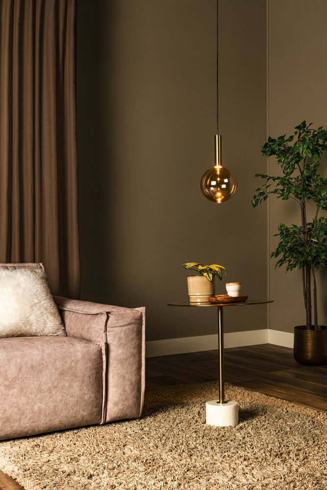 Lucide JOSIANE - Hanglamp - Ø 18 cm - 1xG9 - Zwart - Vibes Lucide JOSIANE - Hanglamp - Ø 18 cm - 1xG9 - Zwart - Vibes