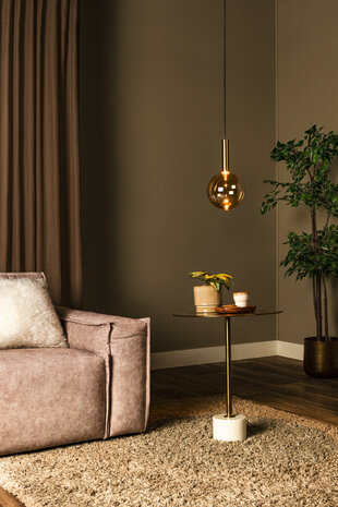 Lucide JOSIANE - Hanglamp - Ø 18 cm - 1xG9 - Zwart - Vibes Lucide JOSIANE - Hanglamp - Ø 18 cm - 1xG9 - Zwart - Vibes