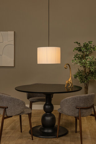 Lucide FOLD - Hanglamp - Ø 40 cm - 1xE27 - Wit