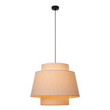 Lucide TRIBUTE - Hanglamp - Ø 60 cm - 1xE27 - Beige