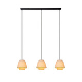Lucide TRIBUTE - Hanglamp - 3xE27 - Beige