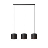 Lucide ROSAS - Hanglamp - 3xE27 - Zwart Lucide ROSAS - Hanglamp - 3xE27 - Zwart