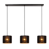 Lucide TAGALOG - Hanglamp - Ø 40 cm - 3xE27 - Zwart - Essential Lucide TAGALOG - Hanglamp - Ø 40 cm - 3xE27 - Zwart - Essential