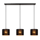 Lucide TAGALOG - Hanglamp - Ø 40 cm - 3xE27 - Zwart - Essential Lucide TAGALOG - Hanglamp - Ø 40 cm - 3xE27 - Zwart - Essential