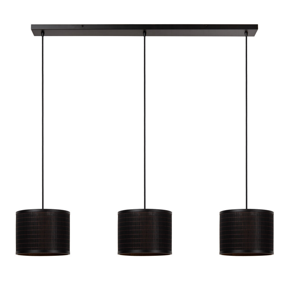 Lucide TAGALOG - Hanglamp - Ø 40 cm - 3xE27 - Zwart - Essential Lucide TAGALOG - Hanglamp - Ø 40 cm - 3xE27 - Zwart - Essential