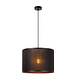 Lucide TAGALOG - Hanglamp - Ø 40 cm - 1xE27 - Zwart Lucide TAGALOG - Hanglamp - Ø 40 cm - 1xE27 - Zwart