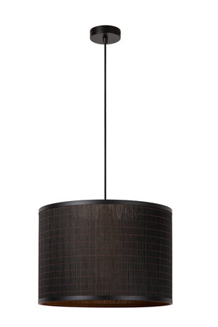Lucide TAGALOG - Hanglamp - Ø 40 cm - 1xE27 - Zwart Lucide TAGALOG - Hanglamp - Ø 40 cm - 1xE27 - Zwart