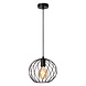Lucide DANZA - Hanglamp - Ø 25 cm - 1xE27 - Zwart Lucide DANZA - Hanglamp - Ø 25 cm - 1xE27 - Zwart