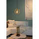 Lucide DANZA - Hanglamp - Ø 25 cm - 1xE27 - Mat Goud / Messing