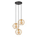 Lucide DANZA - Hanglamp - Ø 50 cm - 3xE27 - Mat Goud / Messing Lucide DANZA - Hanglamp - Ø 50 cm - 3xE27 - Mat Goud / Messing